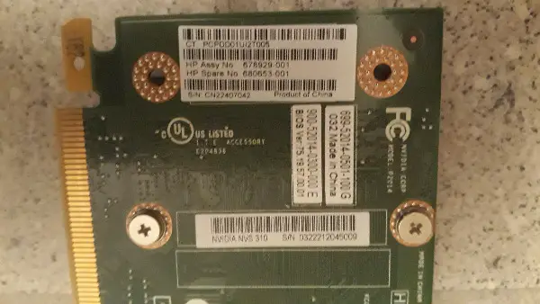 NVIDIA NVS 310 PCIe Grafikkarte (2x DisplayPort)