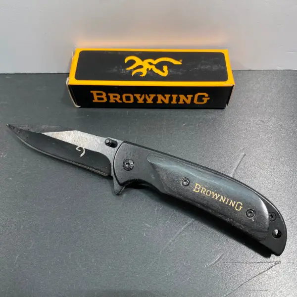 neues browning klappmesser taschenmesser outdoor jagd tactical