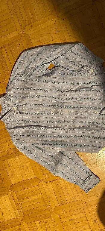 Edelweiss Bauernhemd aus Barchet