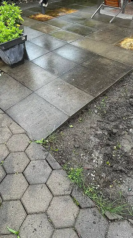 Terrassenplatten betongrau