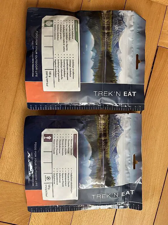 2x Treck"N Eat Outdoor Nahrung