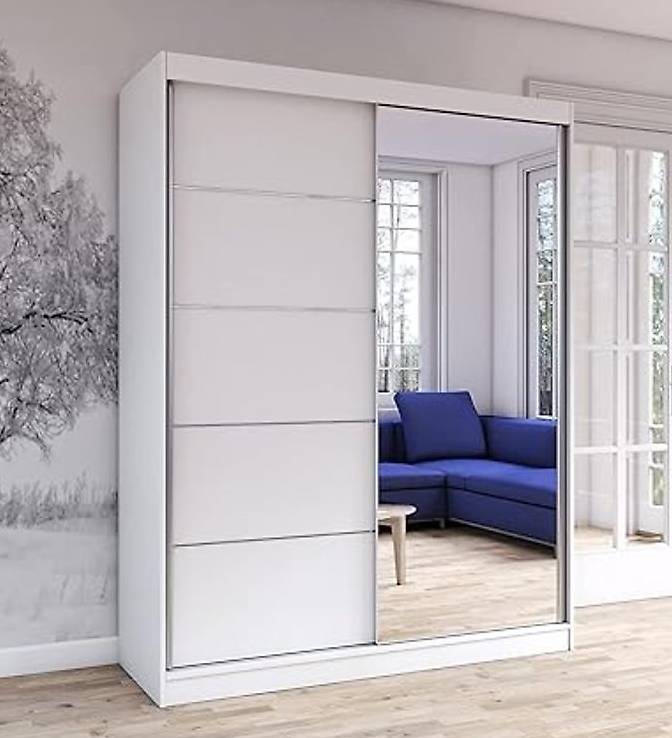 Fabryka Mebli Id? czak Kleiderschrank mit Spiegel