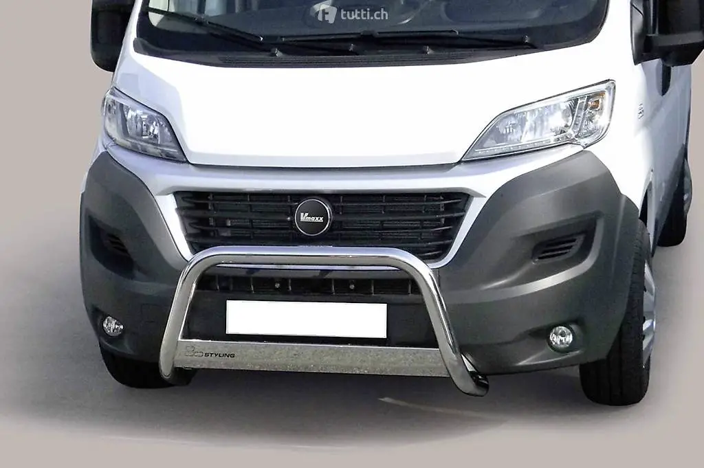  Frontbügel Fiat Ducato silber