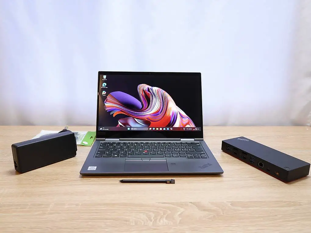 Thinkpad X1 Yoga Gen 5 Convertible mit USB-C Dock