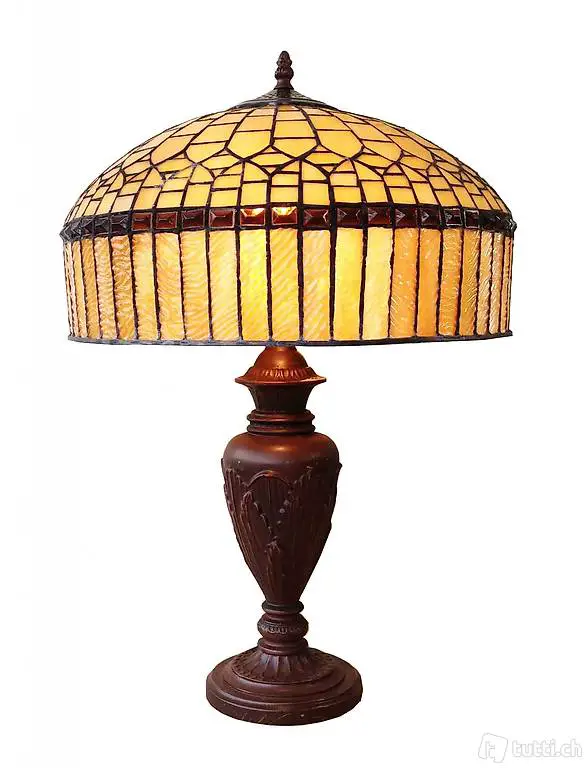  Tiffany Vorhang Tischleuchte