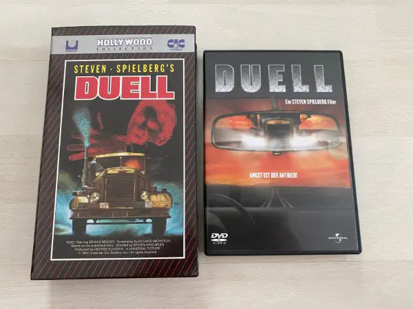 VHS und Dvd Duell (1971) Kinosynchro von 1973 exrem Selten