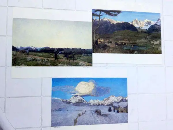  Reproductions du peintre Giovanni Segantini 1858-1899
