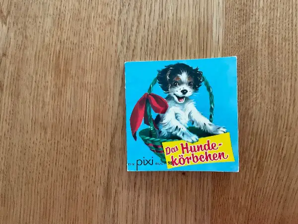 Altes Pixi “ Das Hundekörbchen „ 1974