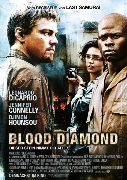 Blood Diamond DVD Leonardo Di Caprio Französischer Sprache