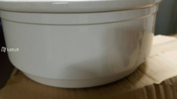 Schalen weiss glasiert