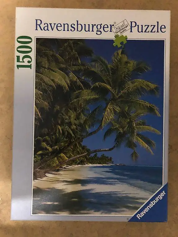 Puzzle Ravensburger 1500 Teile Strand