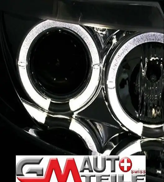  LED Angel Eyes Scheinwerfer für BMW Z4 E85 Roadster E86 Coup