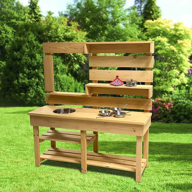 Outdoor Matschküche DADO Holzküche Kinderküche