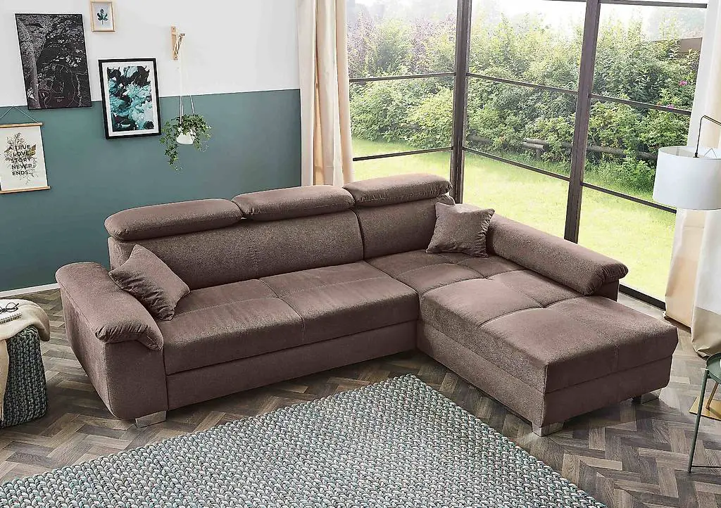 Wohnlandschaft LANDSHUT braun (Neu)