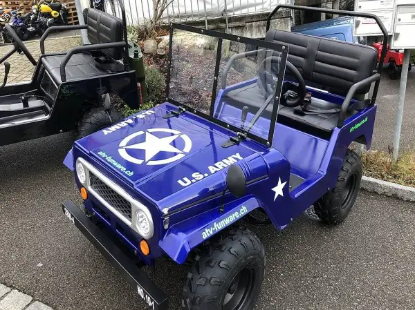  ATV Quad Neu 150 cc In Farben rot, blau, schwarz