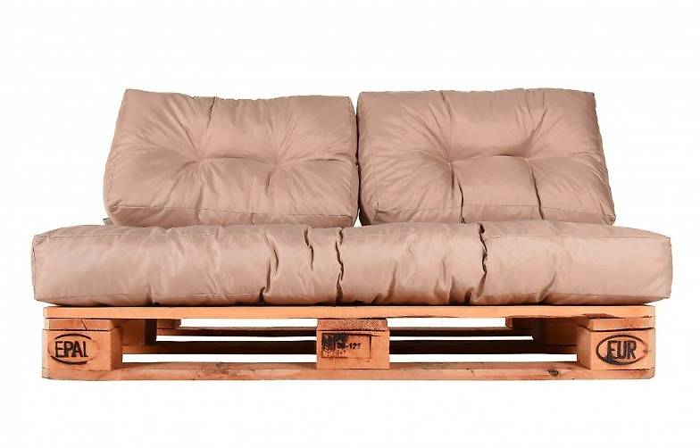 Palettenkissen FUTON 24, neuwertig (2 Garnituren)