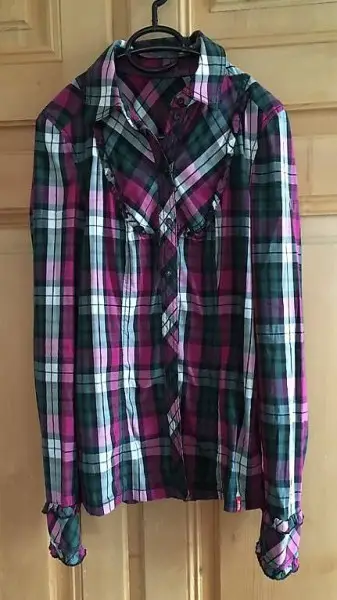 edc by esprit, kariertes hemd, S