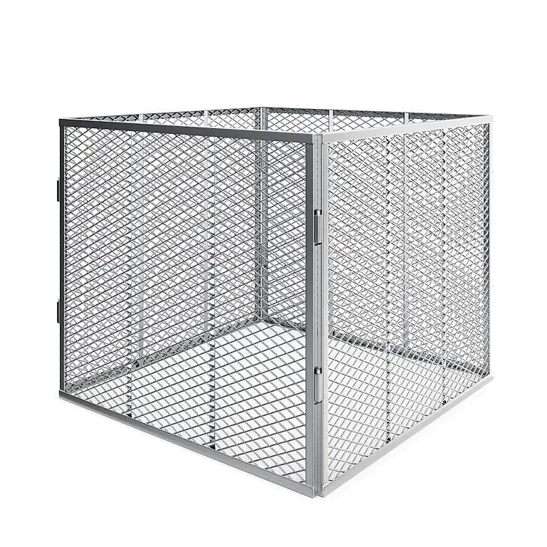  Komposter Metall 450L 80 x 80 x 70 cm