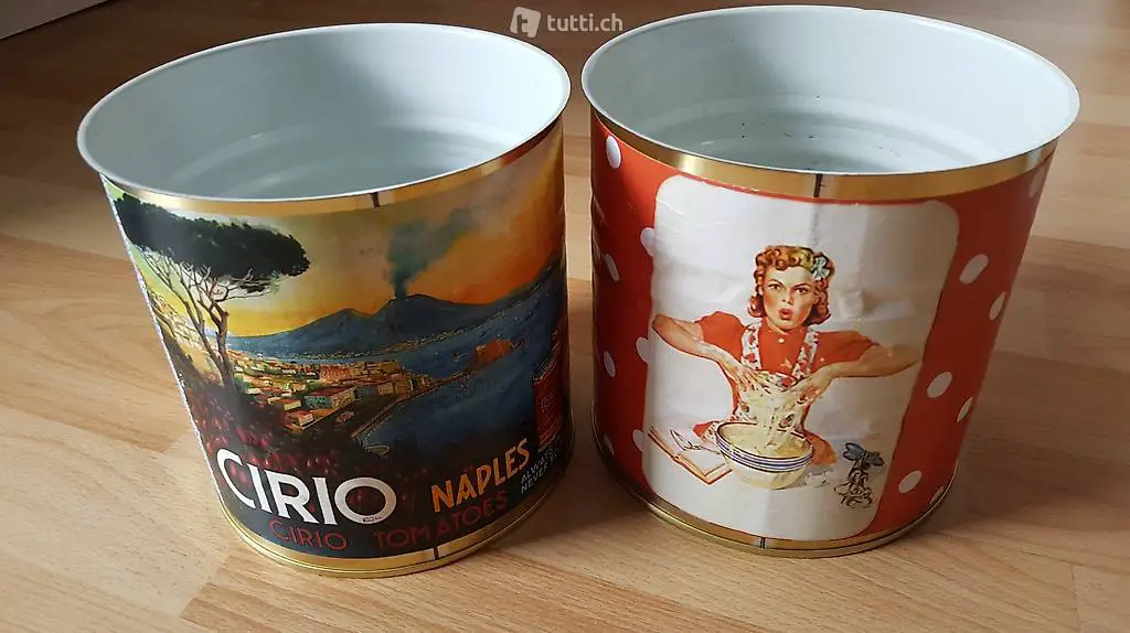 2x Blumentopf Alu Topf Übertopf bella Italien Mama cucinare