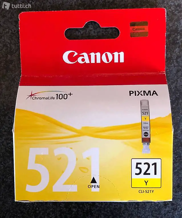 Tintenpatrone Canon PIXMA 521 yellow