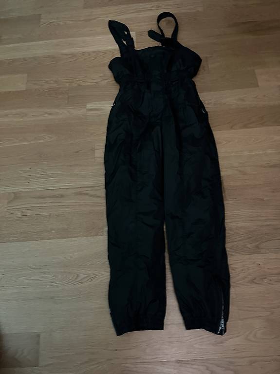 Warme kuschelige Witterungshose mit Träger Gr. 164