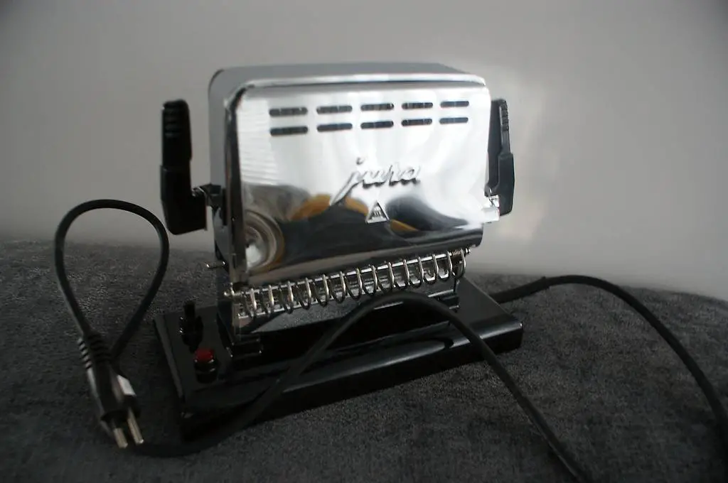 Alte Jura Chrome Toaster, Typ 150