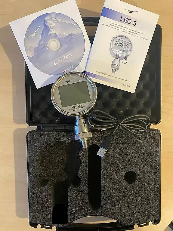 Keller Leo 5 - digital Manometer Datenlogger Class: 0,05%