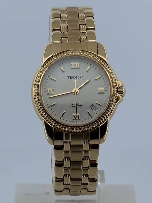 Tissot Ballade Damenuhr Quarz vergoldet - C227327