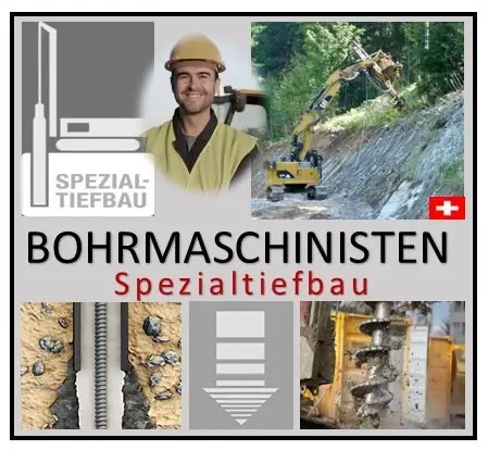 Bohrmaschinisten Spezialtiefbau 100% (CH-Kt. Zentralschweiz)