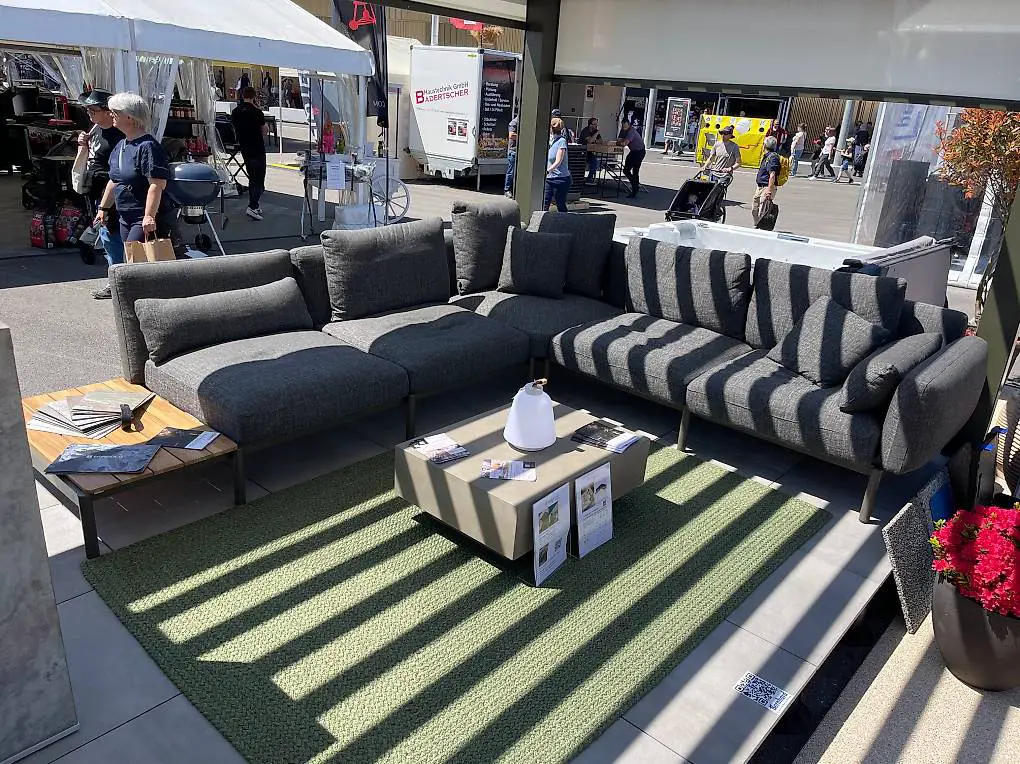 Kave Home Gartensofa Gartenlounge Ecklounge Outdoor Sorells