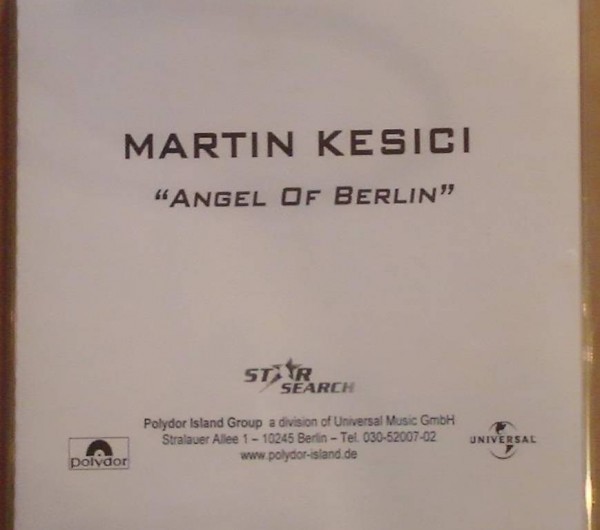 Original Promo CD "Angel of Berlin"