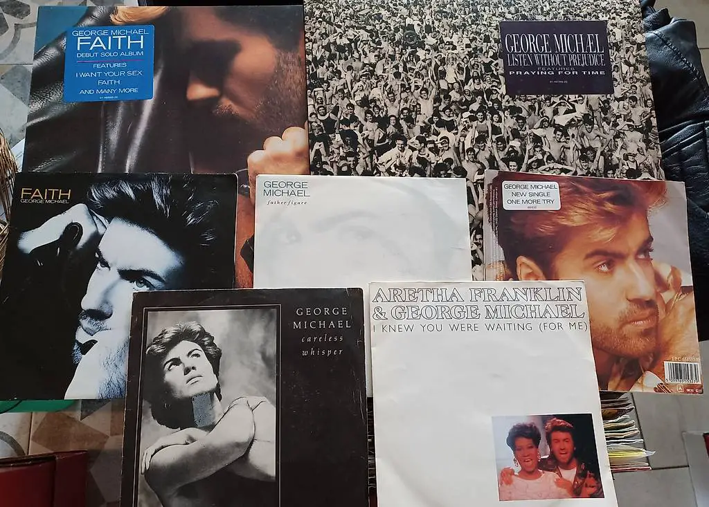 George Michael 33 e 45 giri e CD