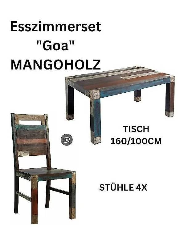 Mango Holztisch Goa