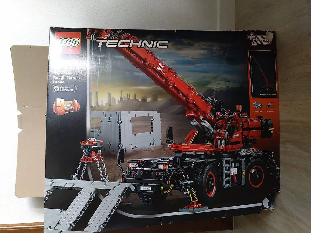 Lego Technik 42082 Kran gebraucht und vollständig