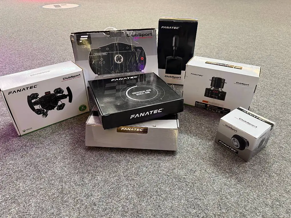 Fanatec ClubSport Rennsportlenkrad-Set