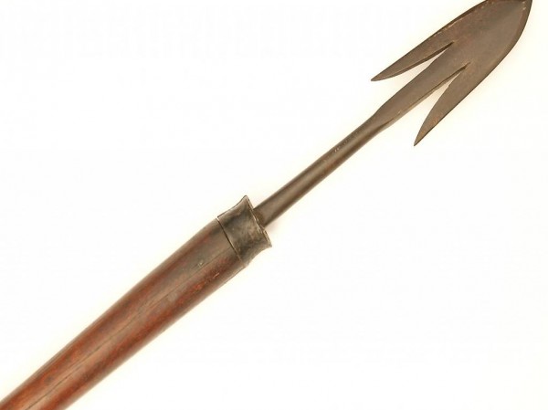  Antike Lanze, Spitze mit Widerhaken - Philippinen