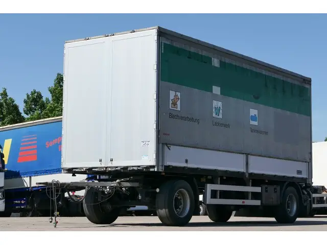 LANZ & MARTI, EU 18 Durchladesystem Bordwände, Kunststoffkoffer