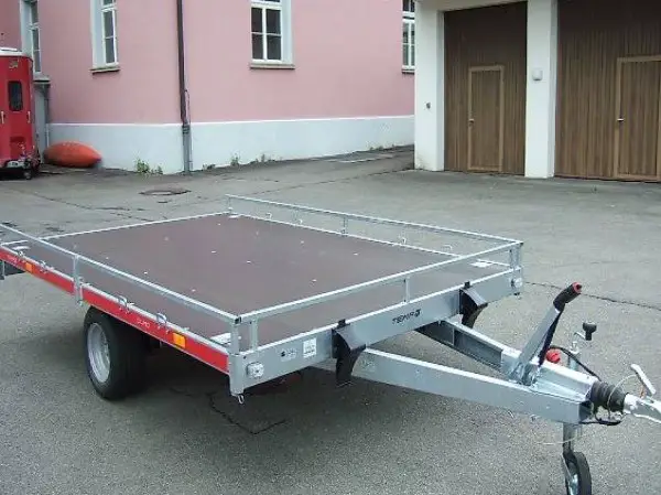  NEU - Tema Quad 2 1"300KG Tieflader (Mähmaschine)