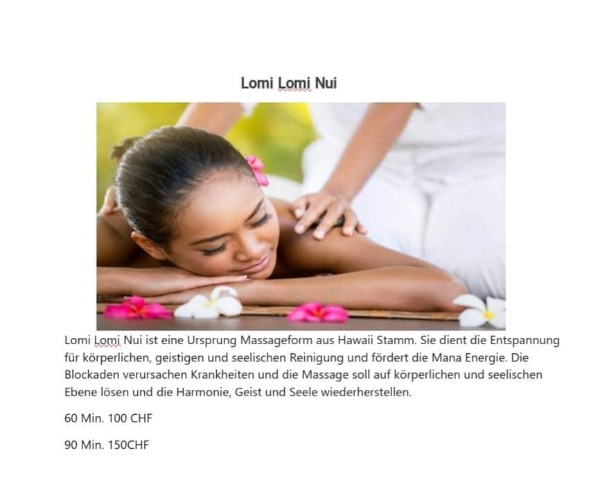 Traditionelle Thai Massage