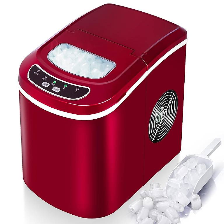 Eiswürfelmaschinen, Ice Maker 15kg/24H, Leise Eismaschine mi