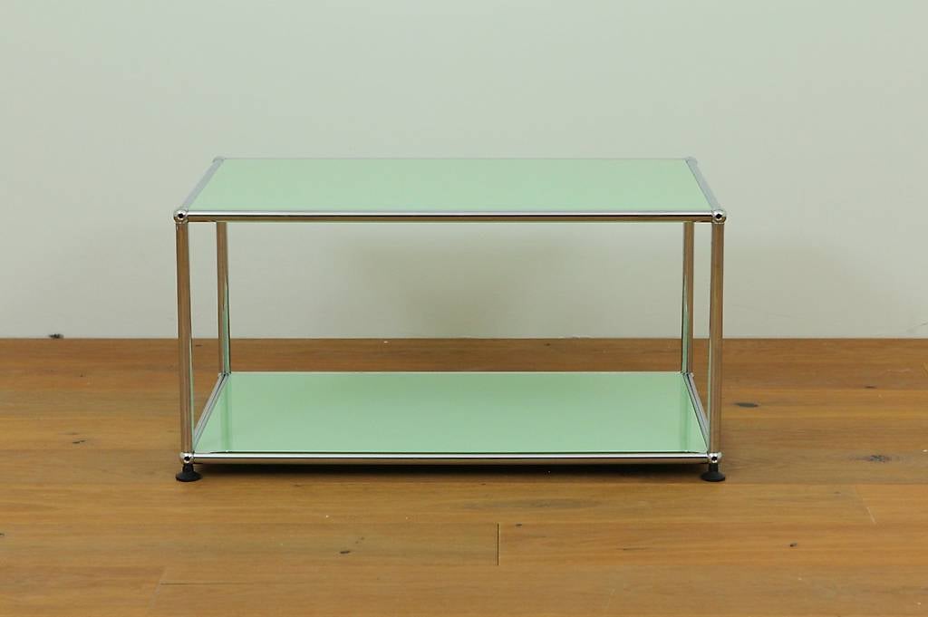 USM Beistellmöbel upcycled Mint #1104