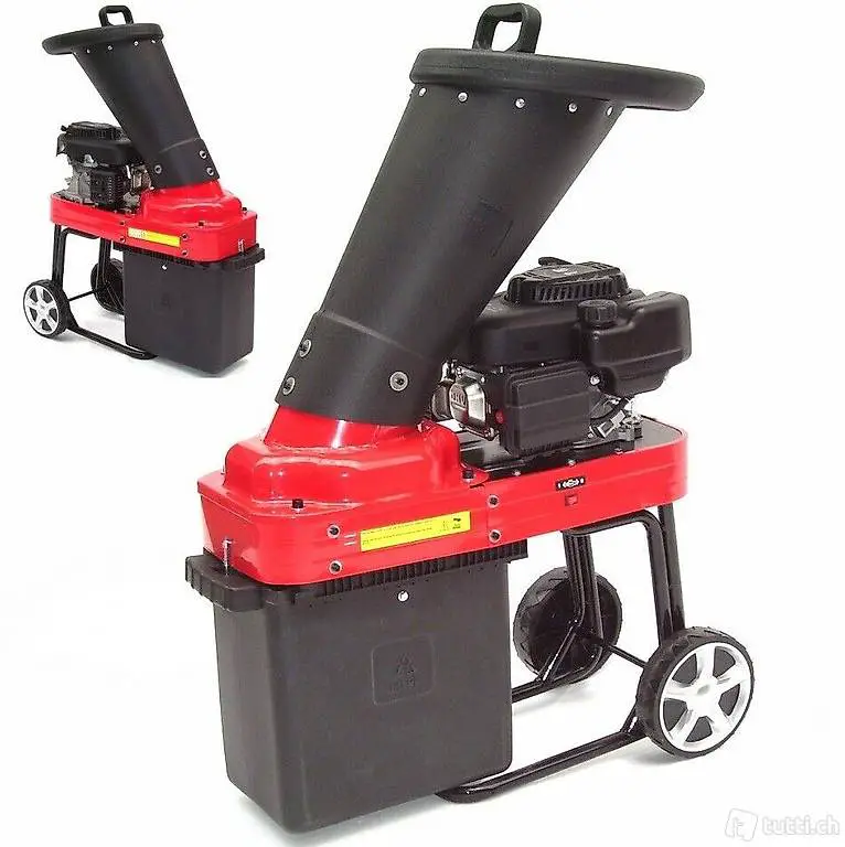  Benzin Gartenhäcksler Häcksler 173ccm 4,3PS Schredder