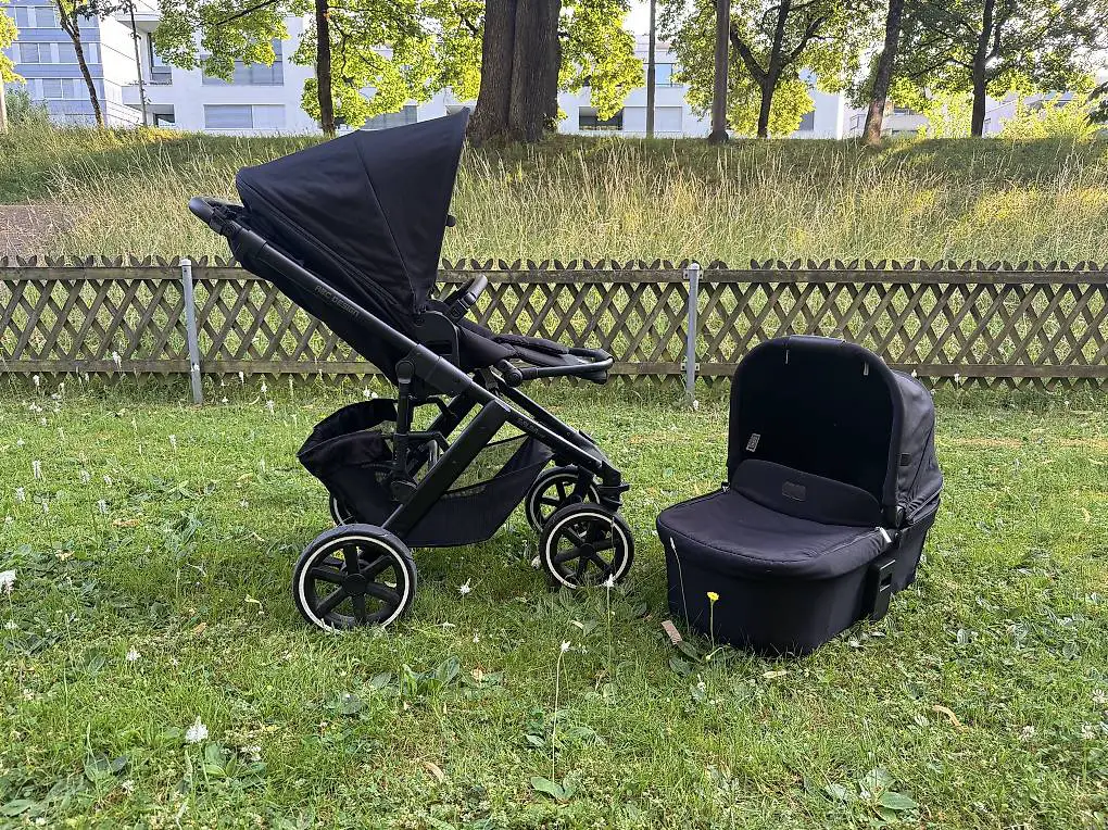 ABC Design Kinderwagen 3-in-1 Salsa 4 Air Midnight schwarz