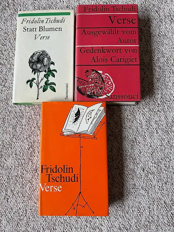 3 Bücher von Fridolin Tschudi