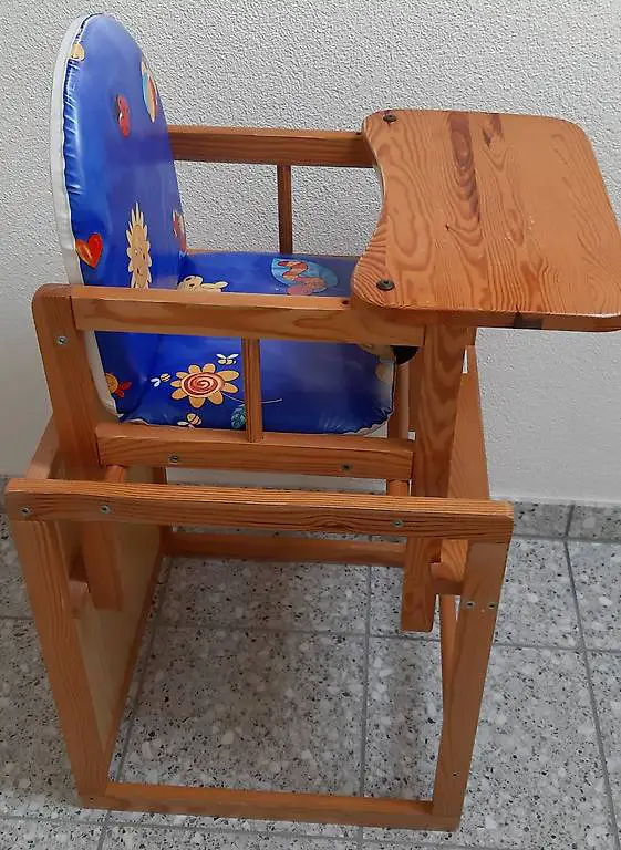 Kombi-Hochstuhl - 2 in 1 - Spieltisch-Sitzgarnitur