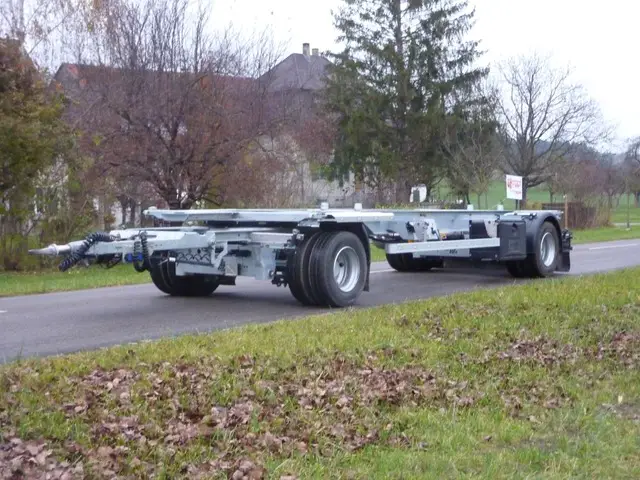 ESCHTEC, Wechselfahrgestell Drehschemel Anhänger, Wechselrahmen / Containerchassis