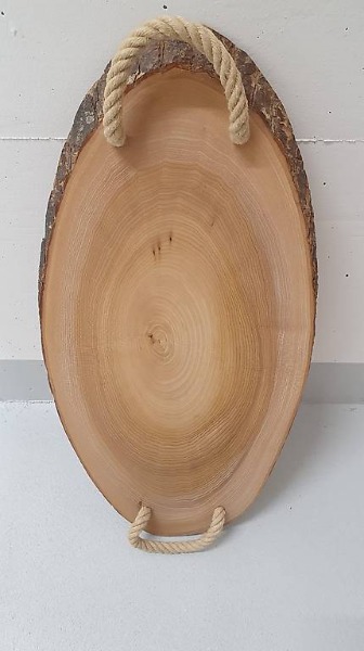 Servier-Tablett Massivholz