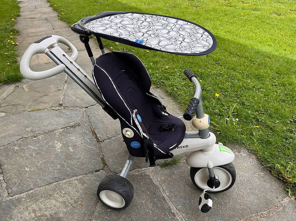 Smart Trike Faltbarer Schiebe Kinder Dreirad Bremse Topp