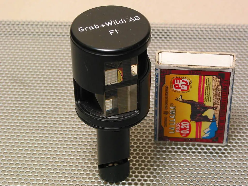 GRAB + WILDI Prisma KERN Vermessung Instrument Präsision RAR