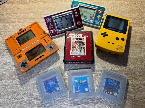 Suche Retro Spiele, Game & Watch, Gameboy, Nintendo und mehr